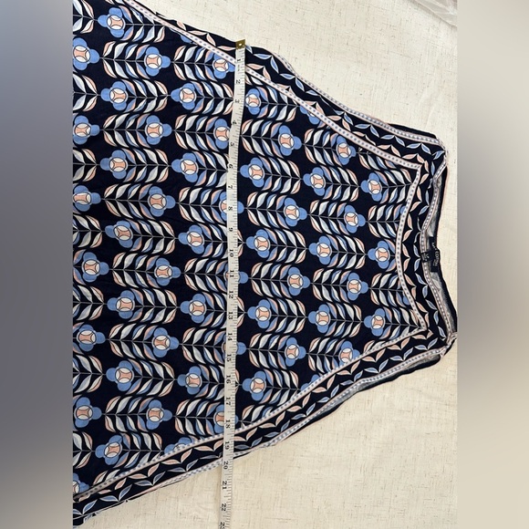 Max Edition Navy and Pink Petite Top - Picture 5 of 12